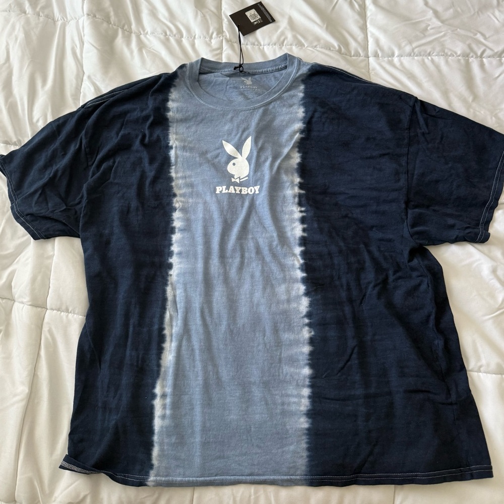 Playboy Blue Short Sleeve Tee